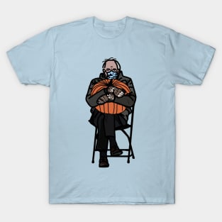 Bernie Sanders Holding Thanksgiving Pumpkin T-Shirt